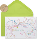 Thank You Cards with Envelopes, Kraft with Flower (14-Count)